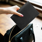 Ringsun Leather Passport Cover for Men Women, RFID Passport Wallet Case Travel - Image 7