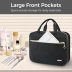 BAGAIL Hanging Toiletry Bag for Women Water-resistant Cosmetic Bag Large - Image 5