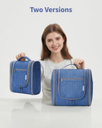 Narwey Small Hanging Travel Toiletry Bag Cosmetic Make up Organizer - Image 9