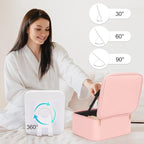 Makeup Bag With LED Mirror, Travel Makeup Case with Light up Mirror Large - Image 4