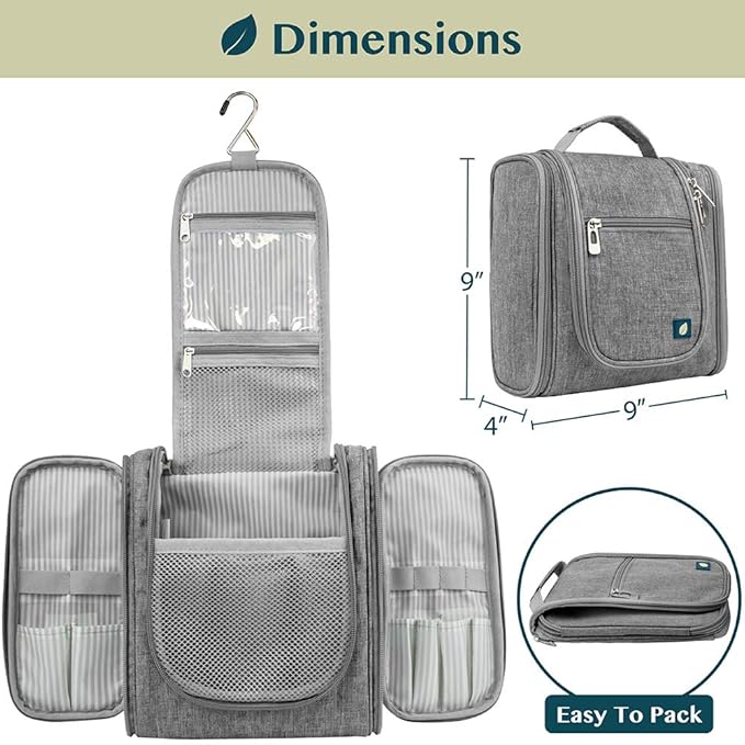 PAVILIA Toiletry Bag Travel Bag - Image 3