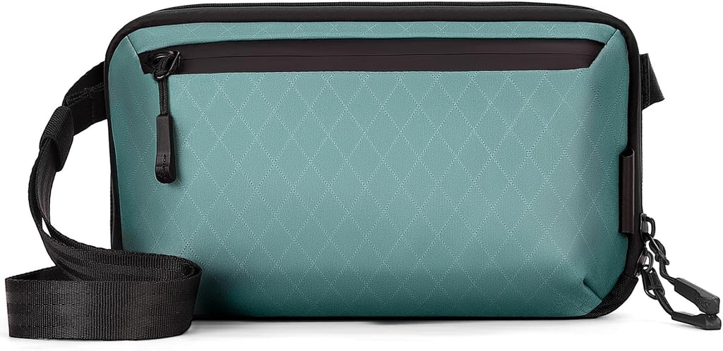 Electronics Organizer Tech Travel Pouch – Waterproof Nylon Diamond Quilted & by SIMTOP