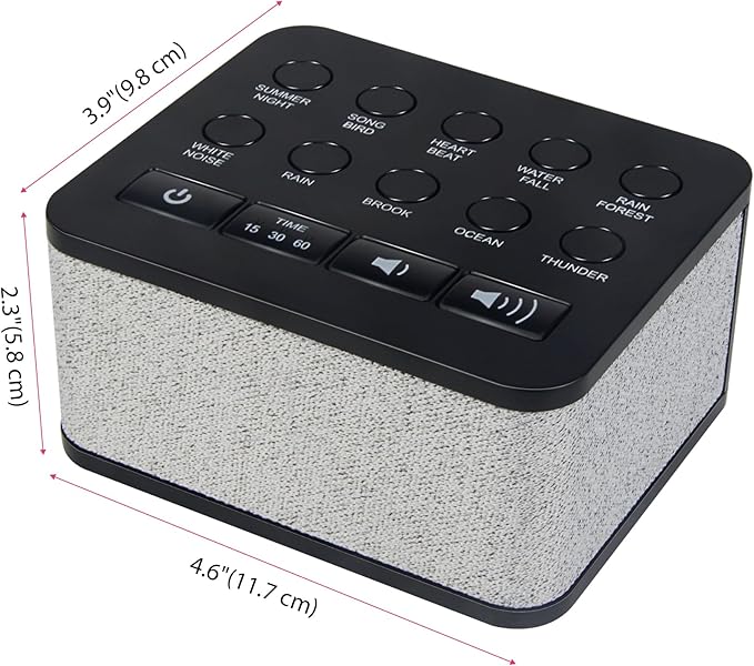 LUXSWAY White Noise Machine, Sleep Sound Machine - Image 7