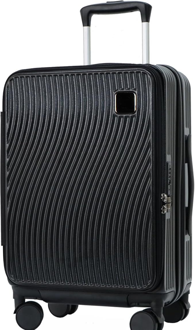 buy 0ne get 0ne free! 20 Inch Expandable Carry on Luggage PC Hard Shell TSA by Sinouso