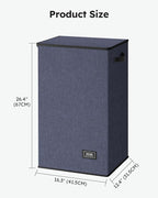 SOLEDI Laundry Hamper with Lid 90L Large & Tall Collapsible Laundry Basket - Image 9