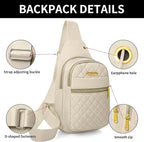 Small Sling Bag For Women Men Casual Crossbody Sling Backpack - Image 5