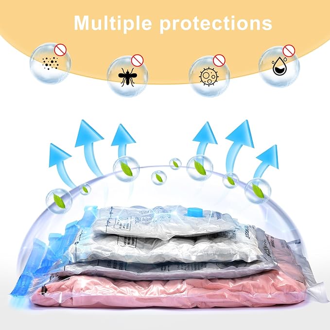 Combo 12 Pack Travel Vacuum Bags - Image 6