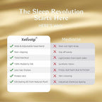 Silk Sleep Mask for Women and Men, Side Sleeper, 22 Momme Pure Mulberry Silk - Image 7