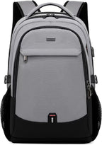 DUSLANG 17 Inch Travel Laptop Backpack Water Resistant College Backpack by DUSLANG