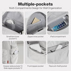 mixi Outdoor Lightweight Backpack Casual Carry On Laptop Backpack Travel Bookbag - Image 9