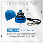 RING THING - Ring Holder Keychain, Jewelry Organizer and Storage, Portable - Image 7