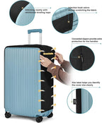Travelkin Clear Luggage Cover Protectors - Image 4