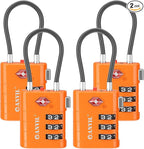 ANVIL TSA Approved Luggage Locks – High Security TSA008 Combination Travel Locks by ANVIL
