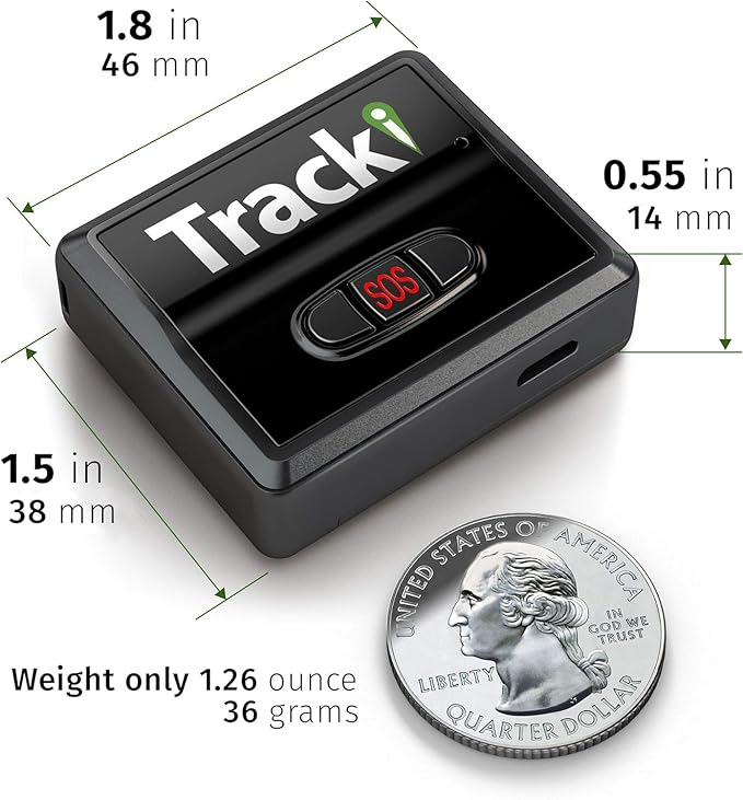 Tracki GPS Tracker for Vehicles, Kids. Subscription Needed. US-Made Tech. 4G - Image 2