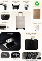 LUGGEX Carry On Luggage HUP3, Accelerate Access - Image 4
