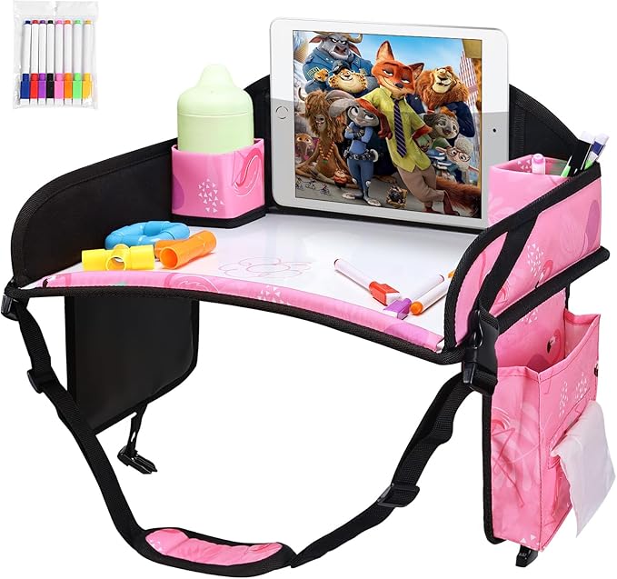 2PCS Kids Travel Tray, Car Seat Tray - Image 5