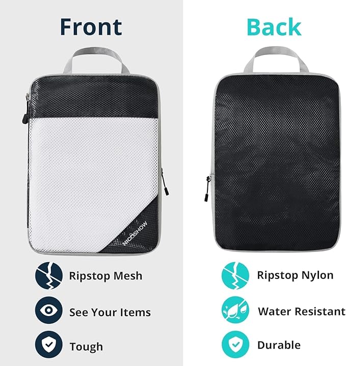7 Set Compression Packing Cubes - Image 5