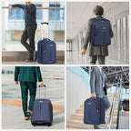 Rolling Backpack for Adults, 18 Inch Waterproof Carry on Backpack - Image 8