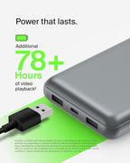 Belkin Portable Charger, USB C Power Bank 20000 mAh w/ 2 USB-A Ports, 15W w/A - Image 6