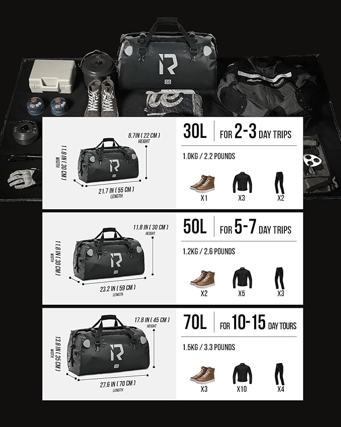 IRON JIA'S Motorcycle Dry Bag - Image 6