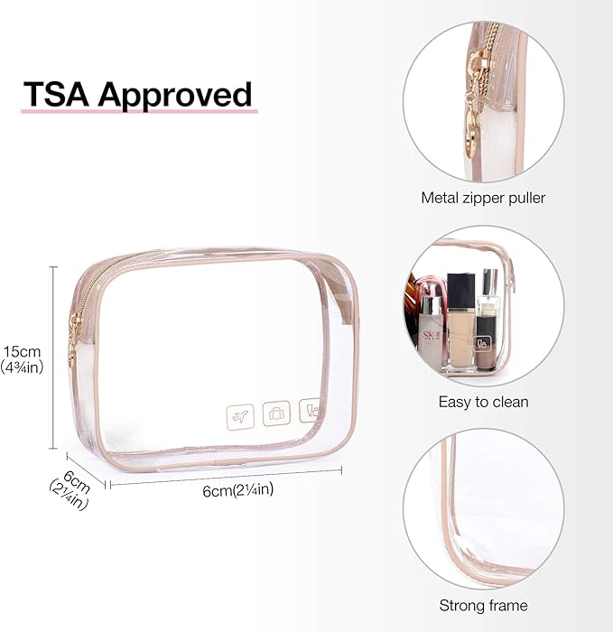 BAGSMART Toiletry Bag Hanging Travel Makeup Organizer - Image 6