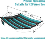 TegerDeger 12FT 2 Person Hammock Large Hammock 450LB Capacity - Image 6