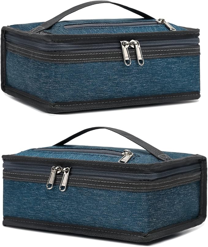 FlowFly Small Insulated Lunch box Portable Soft Bag Mini Cooler Thermal Meal - Image 8