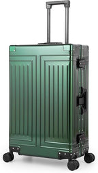 All Aluminum Magnesium Carry On Luggage，Cut from Whole Aluminum Sheet，22x14x9 by KANGSHILU