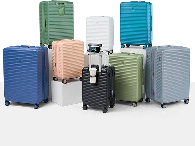 24 Inch Check in Luggage with Spinner Wheels, Hard Shell Suitcases Travel - Image 10