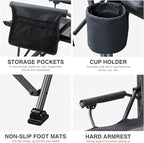 EVER ADVANCED Oversized Folding Camping Chair, - Image 7