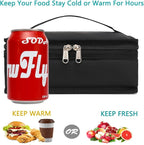 FlowFly Small Insulated Lunch box Portable Soft Bag Mini Cooler Thermal Meal - Image 3
