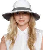 Coolibar UPF 50+ Men's Women's Matchplay Golf Hat - Image 4