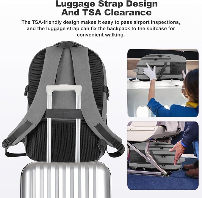 Travel Laptop Backpack, Extra Large Laptop Backpack, 17 Inch Laptop Backpack - Image 5