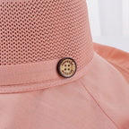 Women Wide Brim Sun Hats Metal Wired Edge Summer UV Protection Beach Fishing Hat - Image 7