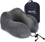 Travel Pillow, Best Memory Foam Neck Pillow Head Support Soft Pillow by TALLGONeckPillowAlwaysHere