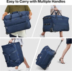 Hanke Large Expandable checked Luggage Suitcases - Image 3