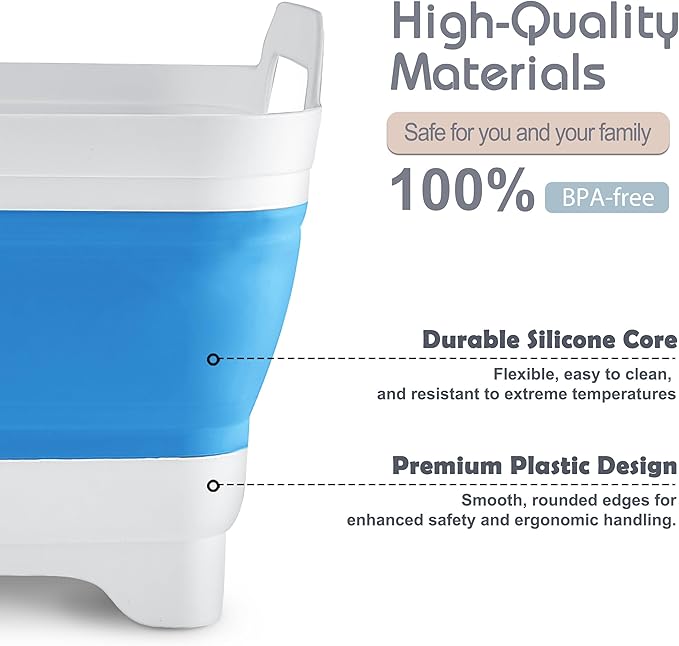 2.4 Gal Collapsible Dish Basin - Image 5