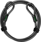 7 ft x 1/2" Heavy Duty Cut-Proof Security Cable | Flexible Vinyl-Coated Braided by DAOSEC