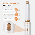 6 in ONE Blow Dryer Brush Ionic Hair Dryer Brush for Women, Hot Air Brush Hair Styling Tools 100-120V, Air Curling Iron Round Brush Blow Dryer 800W