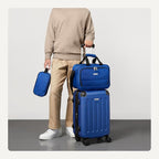 Amazon Basics 3-Piece Luggage Set, Including Carry-On Luggage, and 10" Compact - Image 3