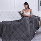 Weighted Blanket 22lbs 60"x80" Cooling Breathable Heavy Blanket Microfiber - Image 7