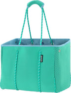 QOGiR Neoprene Multipurpose Beach Bag Tote by QOGiR