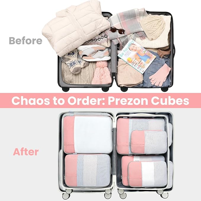 8 Set/6 Set/4 Set Compression Packing Cubes - Image 8