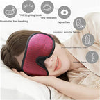 Sleep Mask for Men and Women 3D Contoured Eye Mask Patented Adjustable Light - Image 4