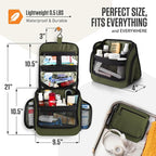 VENTURE 4TH Hanging Travel Toiletry Bag - Image 2