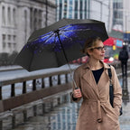LLanxiry Compact Travel Umbrella, Mini Windproof Umbrellas - Image 7