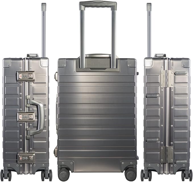 TRAVELKING All Aluminum Luggage - Image 6