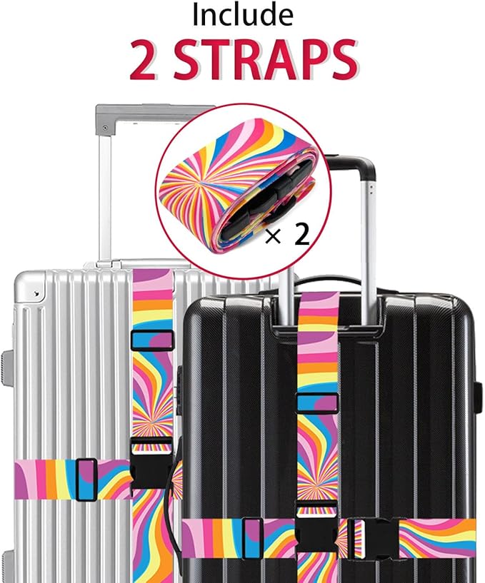 Luggage Straps for Suitcases TSA Approved, Luggage Identifiers for Suitcase - Image 3