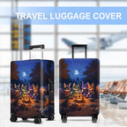 Halloween Luggage Cover Washable Suitcase Protector Anti-Scratch, Stretchable - Image 5