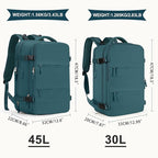 coowoz Large Travel Backpack For Women Men, Carry On Backpack, Hiking Backpack - Image 2